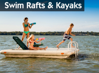 Pine Crest Marina is a dealer for Wave Armor Swim Rafts & Kayaks