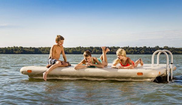 Otter Island Swim Raft